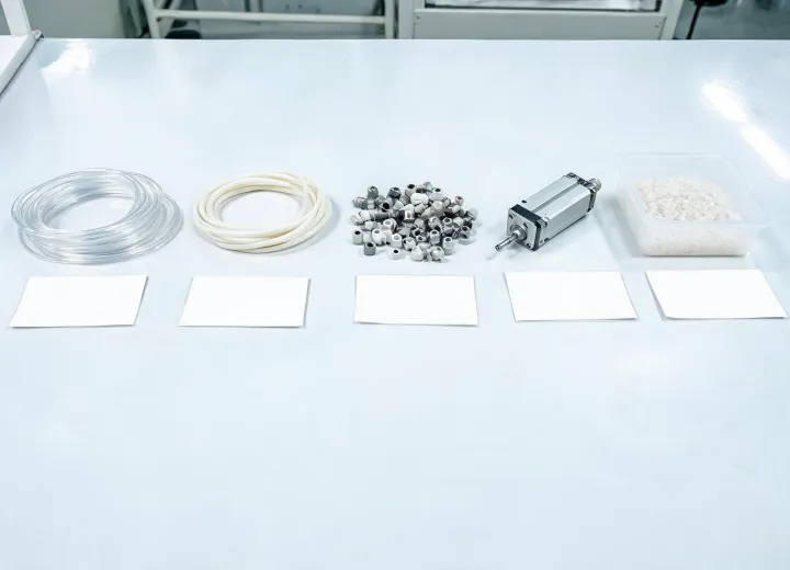 Pneumatic parts and sample kit